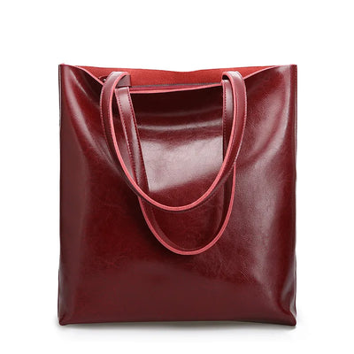 diana™ – classic tote bag in leather look