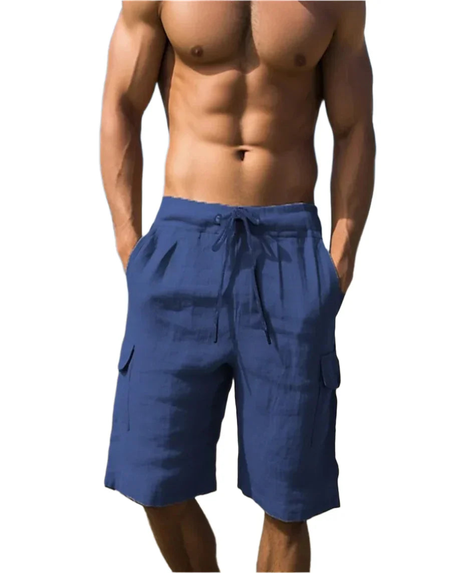 BEACHSIDE LINSHORTS