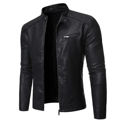 Anders™ Flex – Casual Leather Jacket in Multiple Colors