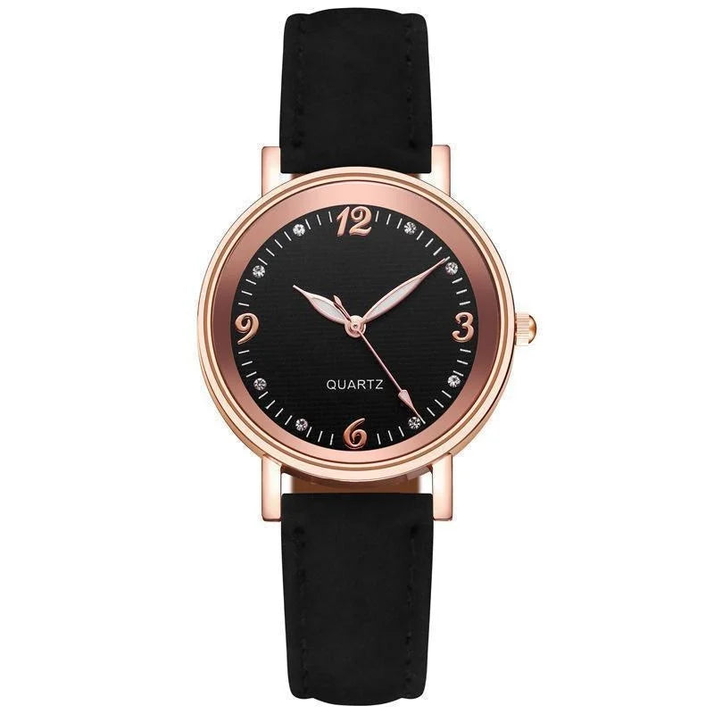 Leather Strap Watch