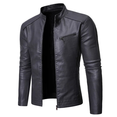 Anders™ Flex – Casual Leather Jacket in Multiple Colors