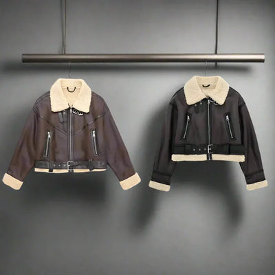 Pepijn™ - Trendy Leather Jacket for Women
