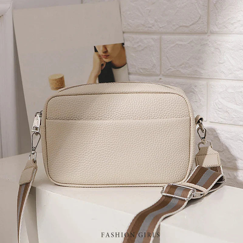 nora™ – practical cream-colored everyday bag