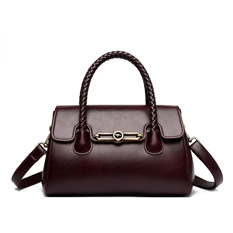 ronja™ – classic bag with braided handle and gold details