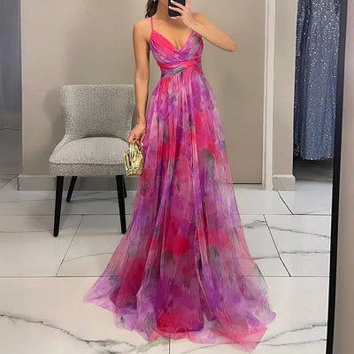 Gisele | Flattering Floral Maxi Dress