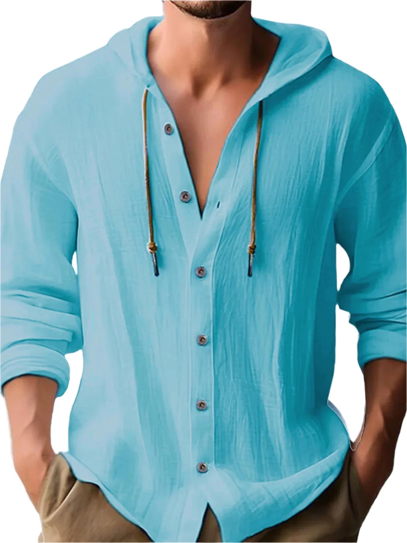 LAUGE™ Coastal Hoodie Shirt