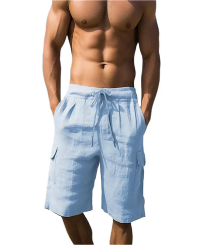 BEACHSIDE LINSHORTS