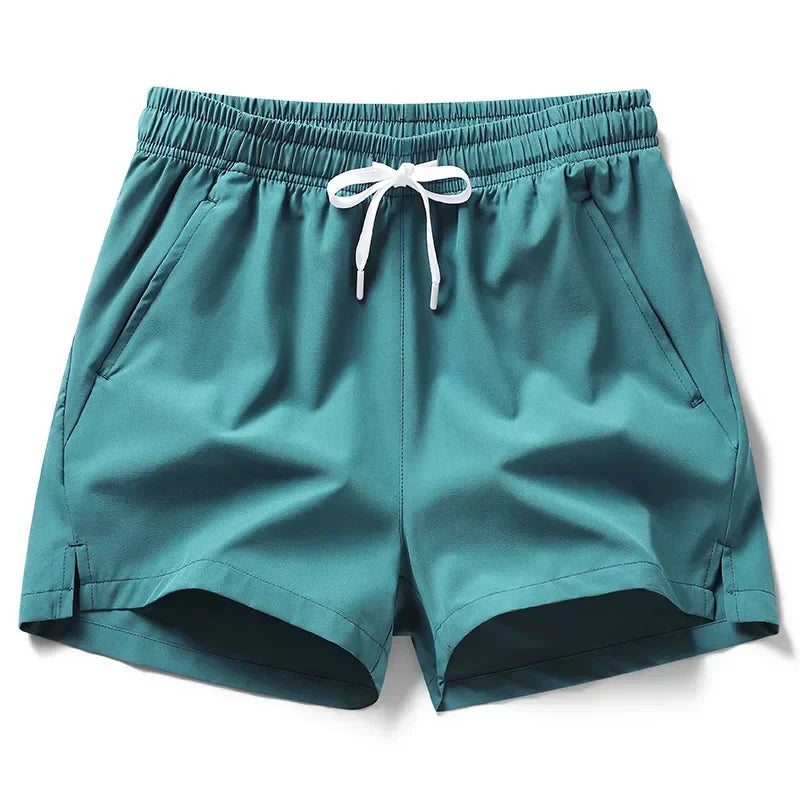 BEACHSIDE FITNESS SHORTS - LIGHT SUMMER SWEAT SHORTS FOR MEN WITH POCKETS