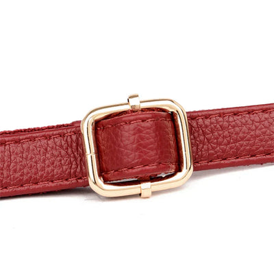 maria™ – burgundy handbag with double handles