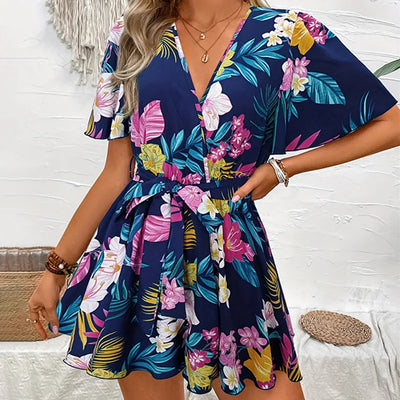 elena™ Floral Print Summer Dress