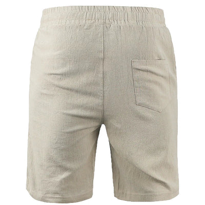 BEACHSIDE CASUAL COTTON LINEN MARE SUMMER SHORTS