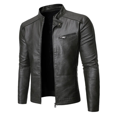 Anders™ Flex – Casual leather jacket in multiple colors