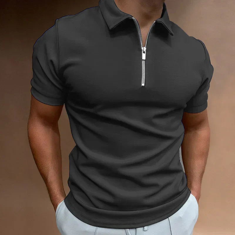 Laluna® | Classic Zip Polo Shirt