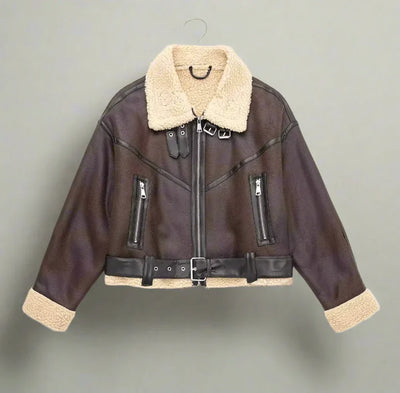 Pepijn™ - Trendy Leather Jacket for Women