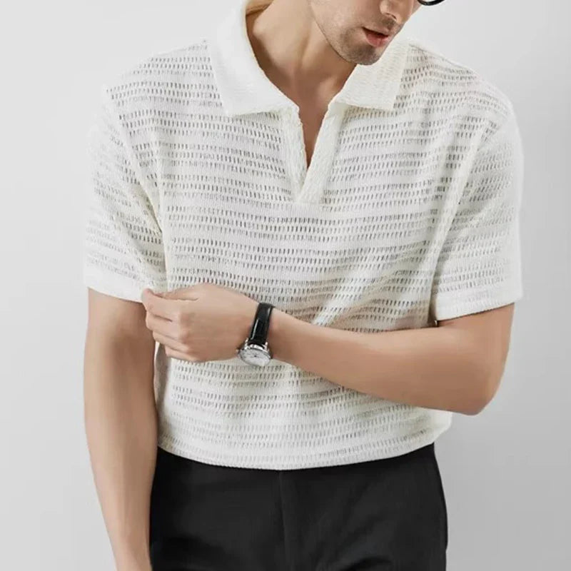 LOUIS™ Crocheted Polo