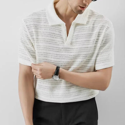 LOUIS™ Crocheted Polo