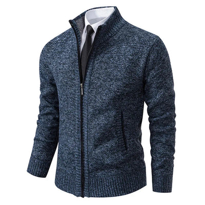 Kenneth | Knitted Cardigan with Zipper