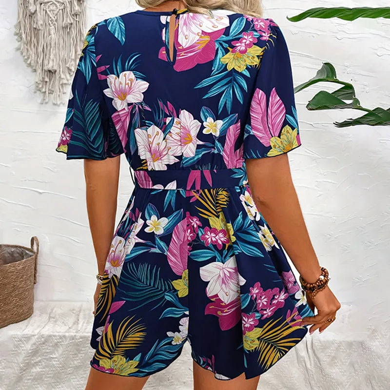 elena™ Floral Print Summer Dress