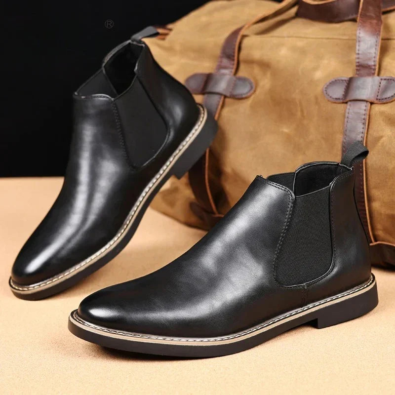 JONAS™ | TIMELESS LEATHER ANKLE BOOTS