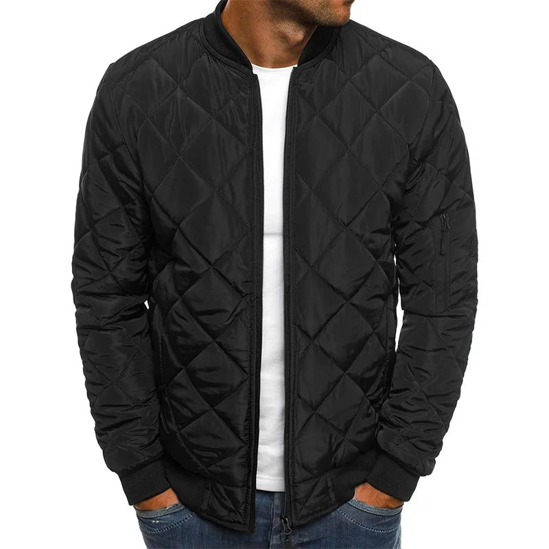 Daniel | Stylish Quilted Bomber Jacket