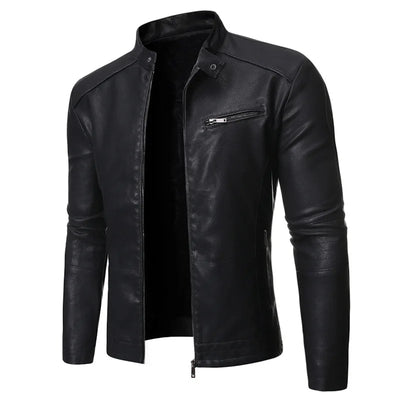 Anders™ Flex – Casual leather jacket in multiple colors