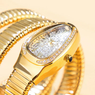 Serpentia™ Gold Elegance Watch