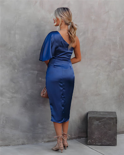 Allegra™ | Elegant party dress in silk