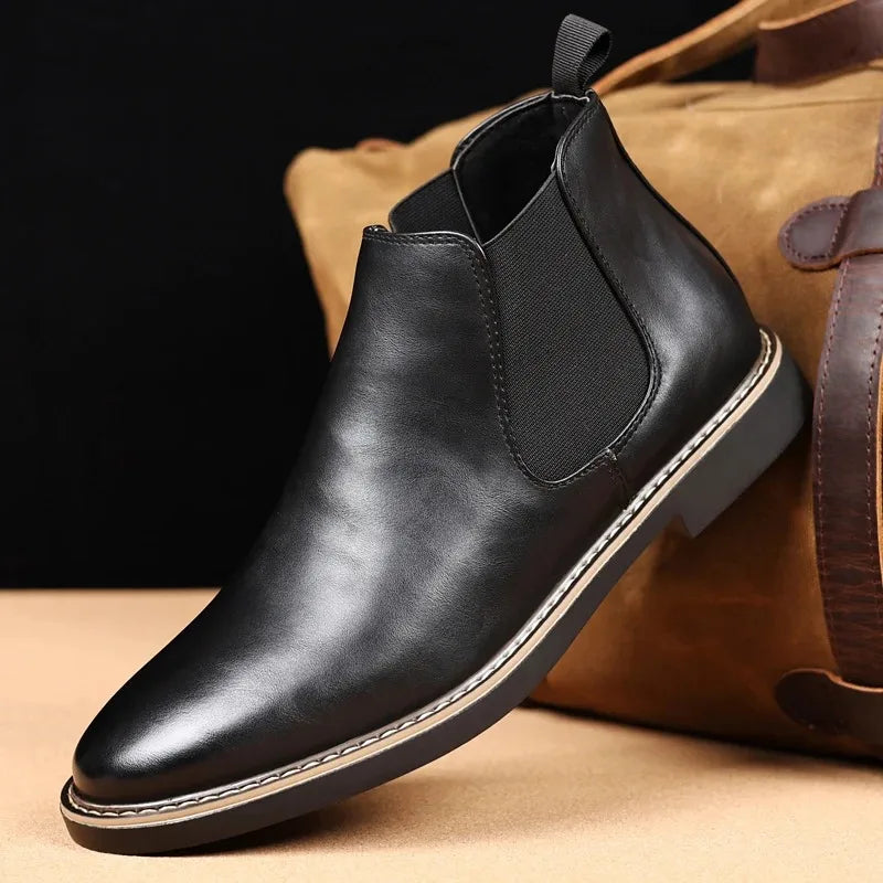 JONAS™ | TIMELESS LEATHER ANKLE BOOTS