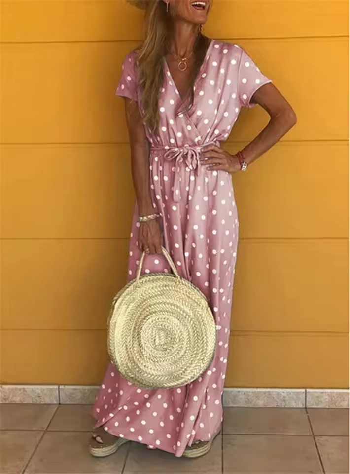 Polka Dot Wrap Dress Noemi™