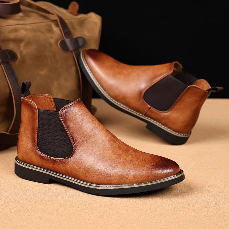 JONAS™ | TIMELESS LEATHER ANKLE BOOTS