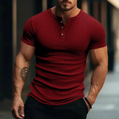 THIAGO™ Ribbet Henley T-shirt
