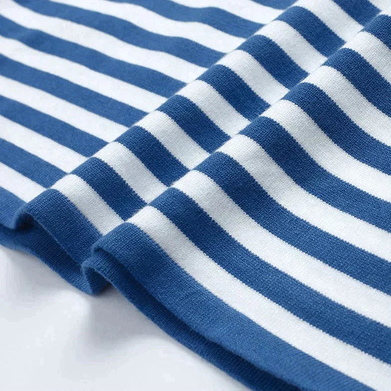 Dagmar™ | Elegant Striped Women's T-Shirt