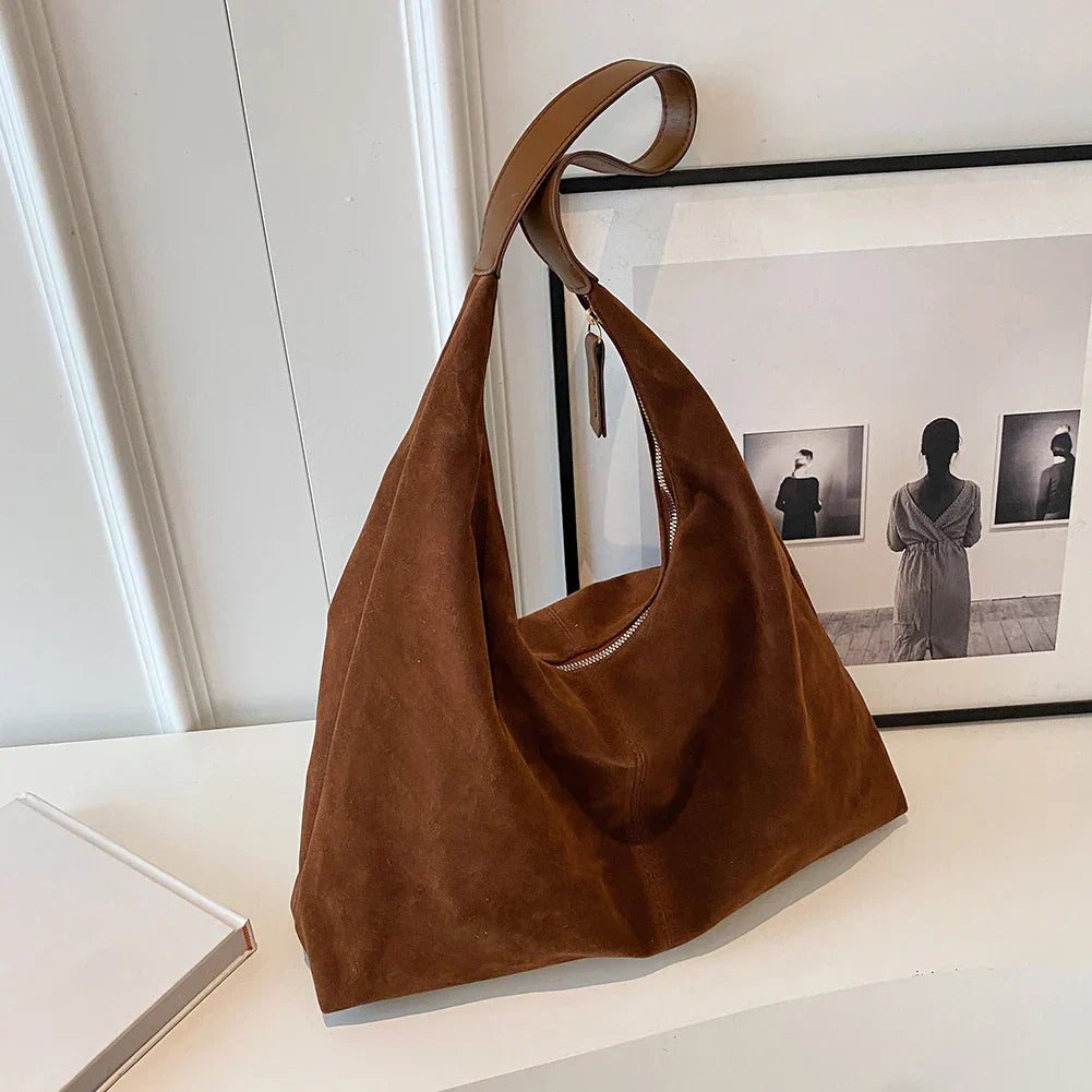 liv™ – casual hobo bag in leather look