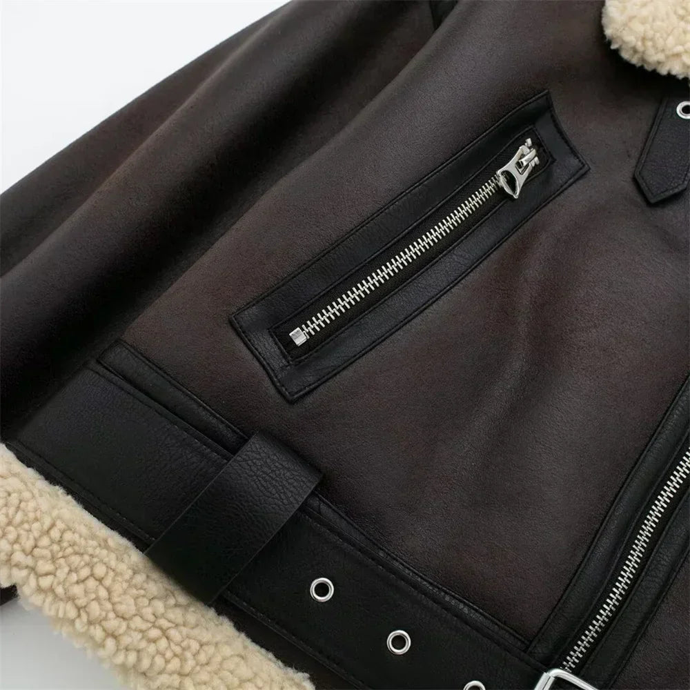 Pepijn™ - Trendy Leather Jacket for Women