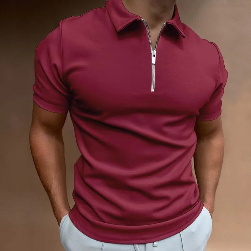 Laluna® | Classic Zip Polo Shirt