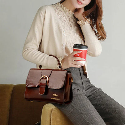 Sandra™ – luxurious mini bag with classic clasp