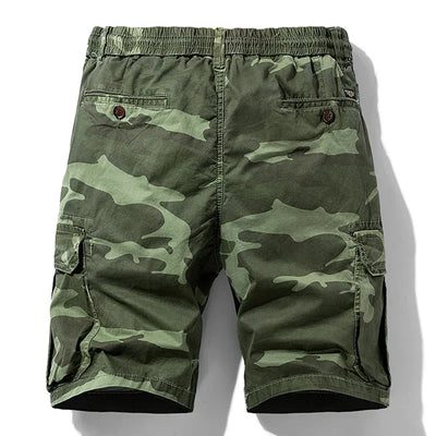 BEACHSIDE CAMOUFLAGE IN COTTON WITH MULTIPLE POCKETS