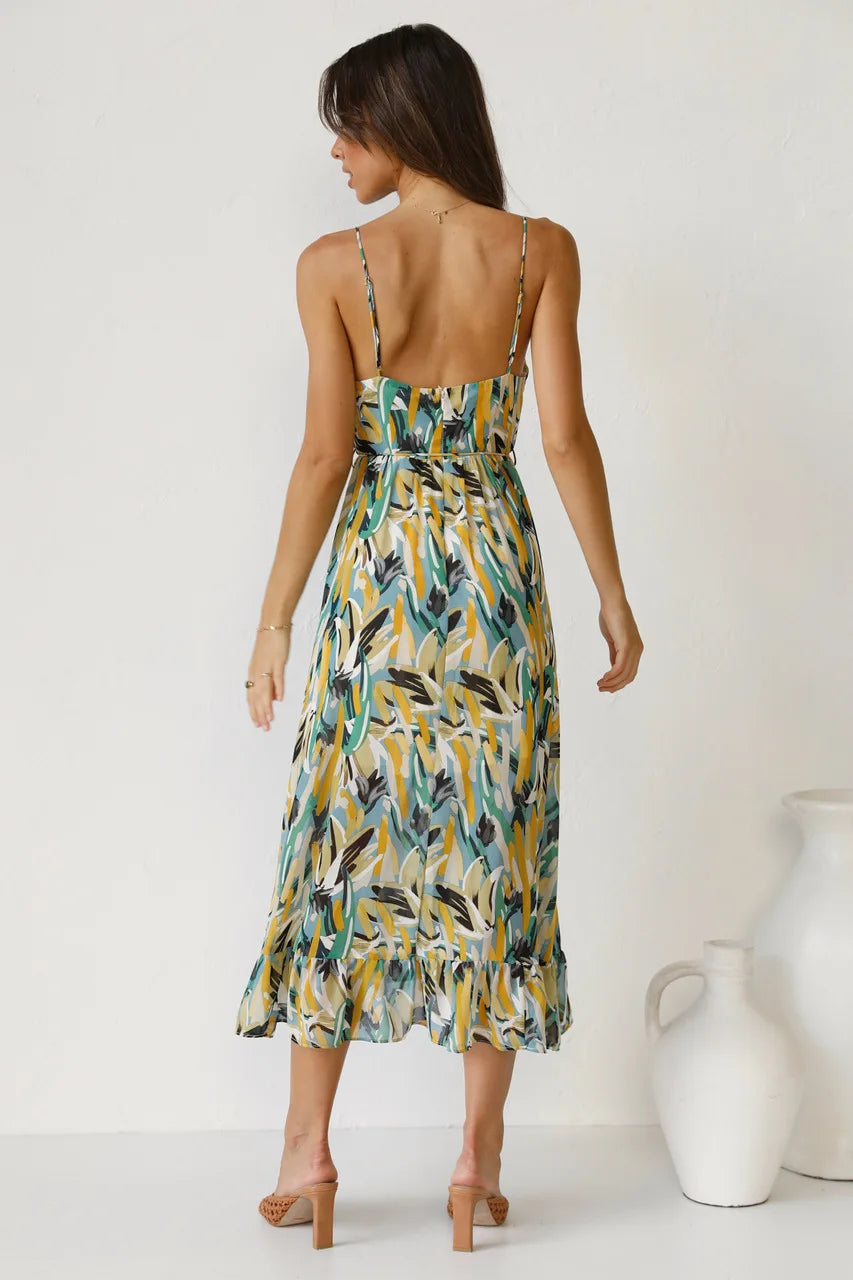 Rosea Printed Dress