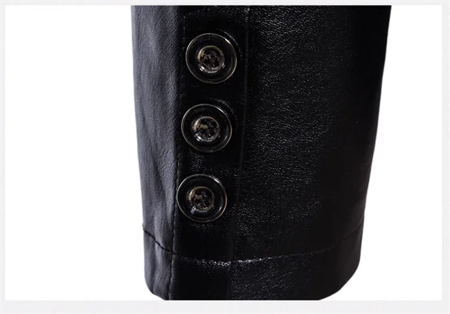 Rasmus™ Urban – Slim-fit blazer in faux leather (multiple colors)