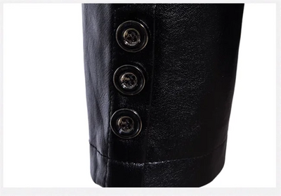 Rasmus™ Urban – Slim-fit blazer in faux leather (multiple colors)