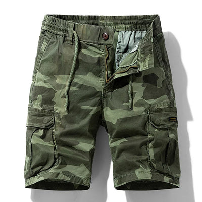 BEACHSIDE CAMOUFLAGE IN COTTON WITH MULTIPLE POCKETS