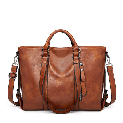 Signe™ | Large Capacity Leather Shoulder Bag