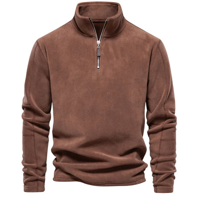 Henrik | Warm Fleece Collar Sweatshirt