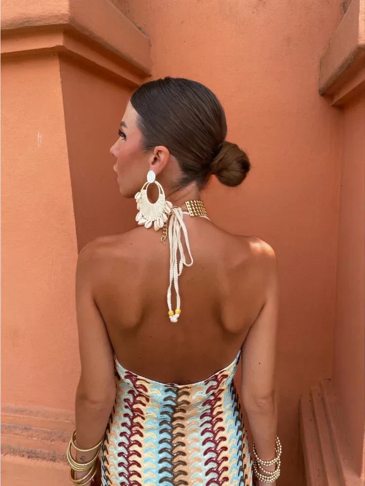 Aphrodite™  | Backless V-Neck Dress