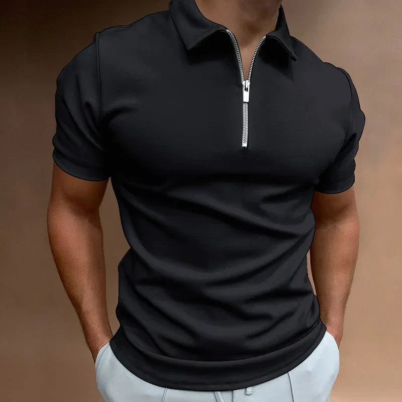 Laluna® | Classic Zip Polo Shirt