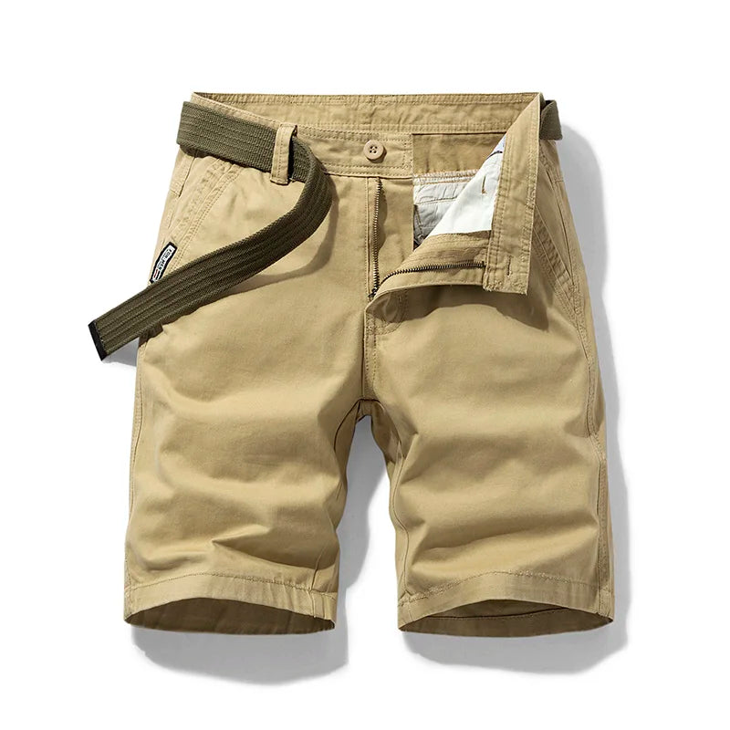 BEACHSIDE WORK SHORTS – RELAXED FIT IN COTTON WITH MULTIPLE POCKETS