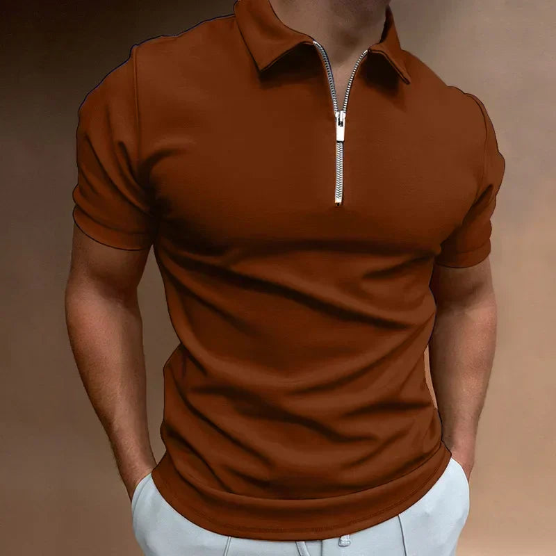 Laluna® | Classic Zip Polo Shirt