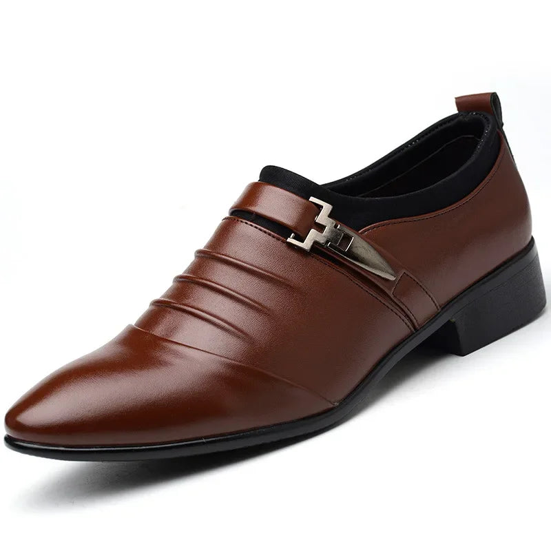 JULIAN™ | LUXURIOUS COTTON & LEATHER OXFORD SHOES FOR MEN