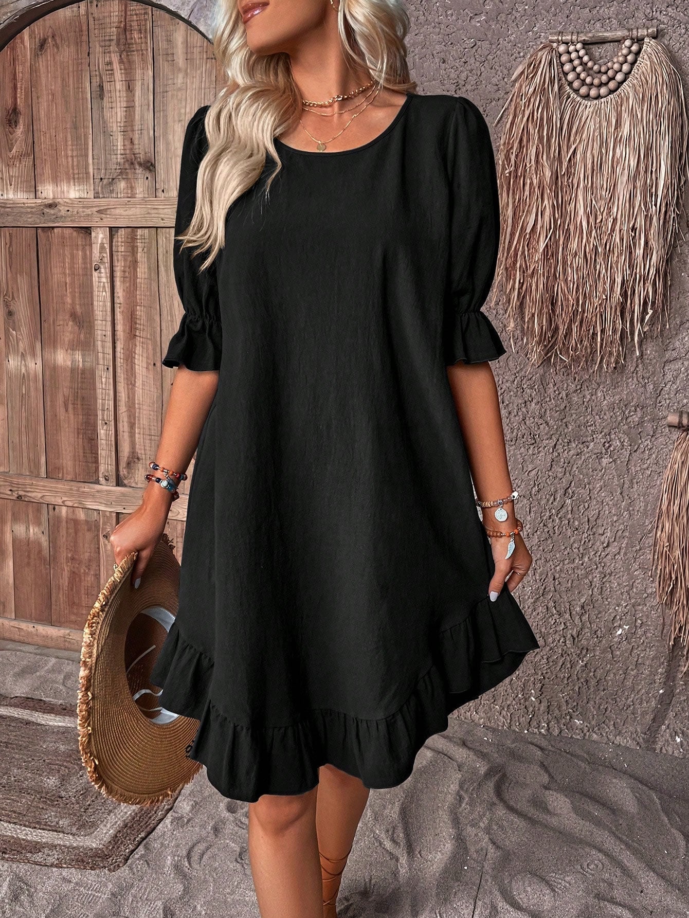 Sassa™ | Summer Dress with Ruffles