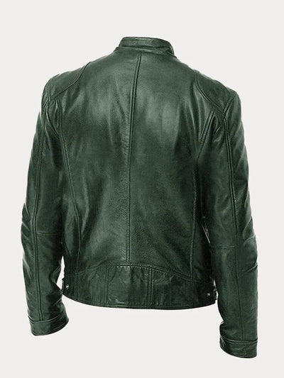 Victor Casual Leather Jacket™: Timeless Design and Comfort